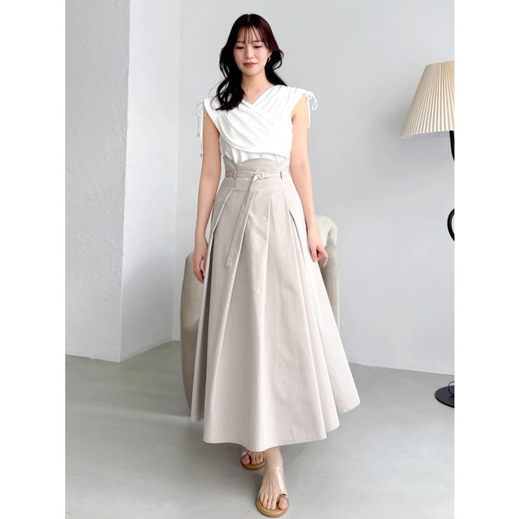 カシュクールカットトップス | dazzlin | 詳細画像5 