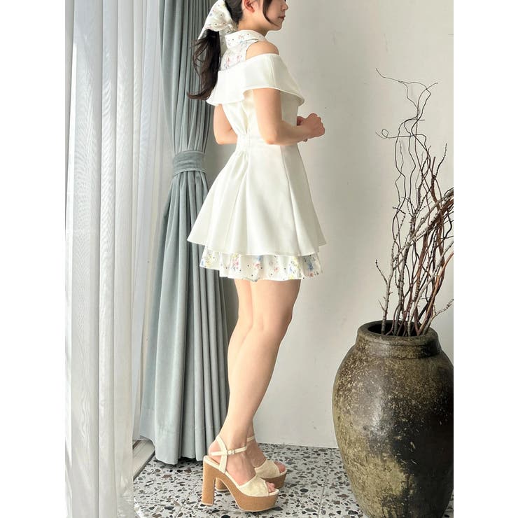 シャツレイヤードカットワンピース | dazzlin | 詳細画像6 