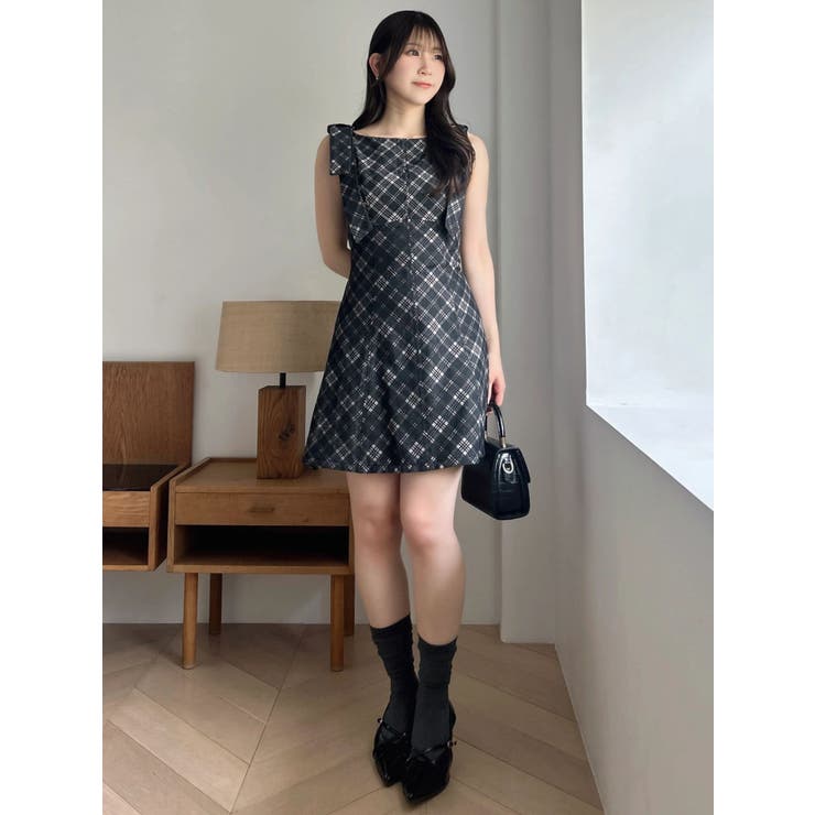2WAYショルダーリボンワンピース | dazzlin | 詳細画像32 