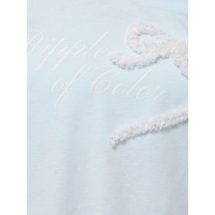 ワンショルフリルリボンビッグTシャツ | dazzlin | 詳細画像28 