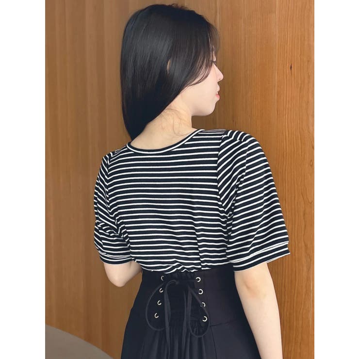 【WEB限定】リボンレイヤードTシャツ | dazzlin | 詳細画像16 