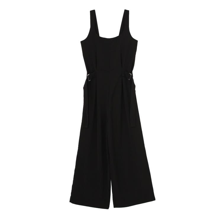 WAIST STRINGオールインワン[品番：MKSW0001902