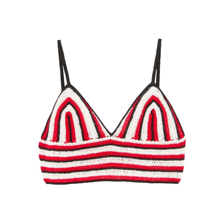 レッド | Crochetニットキャミソール | EMODA