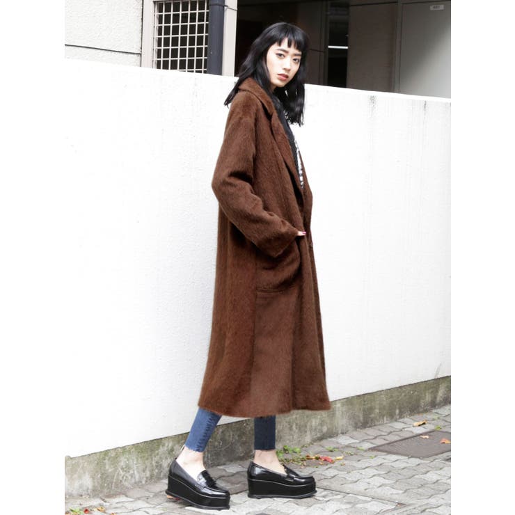 【トレンド見えアウター】シャギーコート 楽天市場】シャギーコート（レディースファッション）の通販