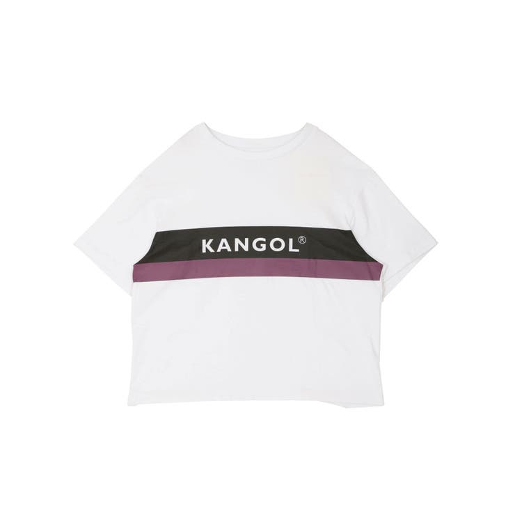 EMODA×KANGOL パネルロゴTシャツ EMODA×KANGOL】パネルロゴTシャツ[品番：MKSW0003240]｜EMODA
