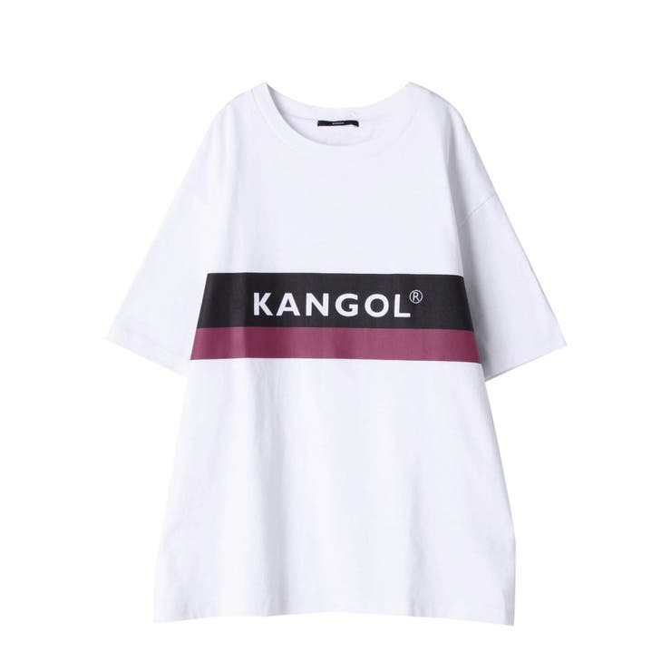 EMODA×KANGOL パネルロゴTシャツ EMODA×KANGOL】パネルロゴTシャツ[品番：MKSW0003240]｜EMODA