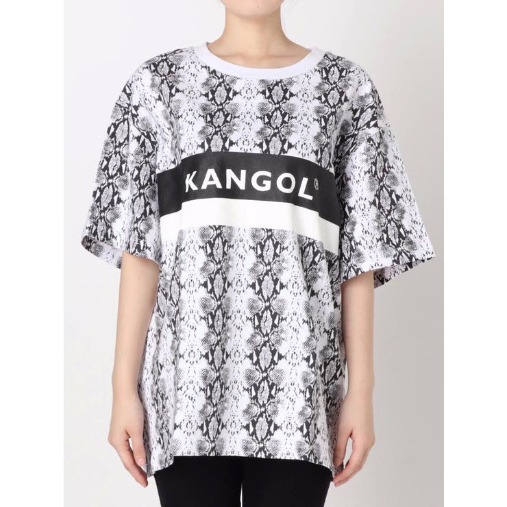 EMODA×KANGOL パネルロゴTシャツ EMODA×KANGOL】パネルロゴTシャツ[品番：MKSW0003240]｜EMODA