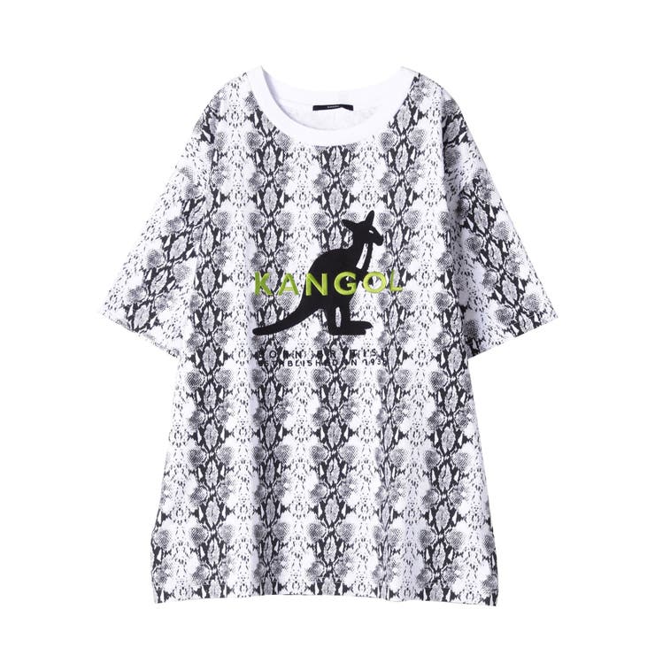 レビュー高評価の商品!の商品をすべて EMODA×KANGOL】ビッグマークTシャツ[品番：MKSW0003242 トップス