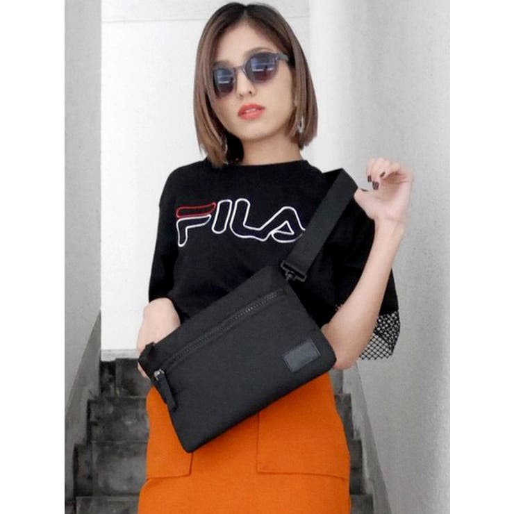新品！エモダ×フィラtee EMODA×FILA】NET LAYER Tシャツ[品番：MKSW0003279]｜EMODA