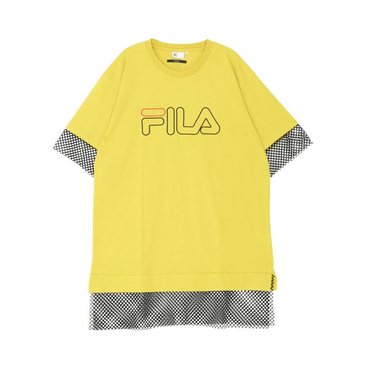 新品！エモダ×フィラtee EMODA×FILA】NET LAYER Tシャツ[品番：MKSW0003279]｜EMODA