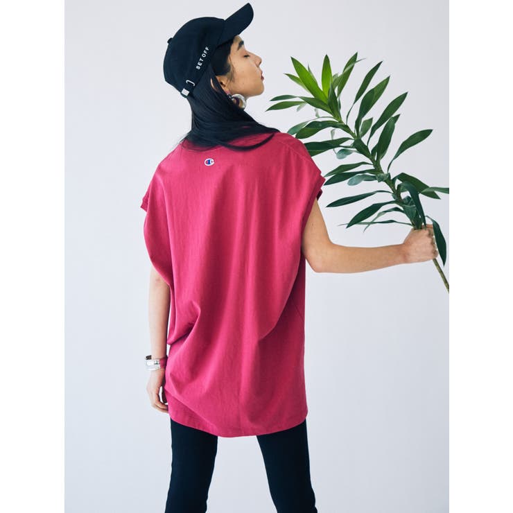 EMODA×Champion】ボックスロゴビッグタンクトップ[品番