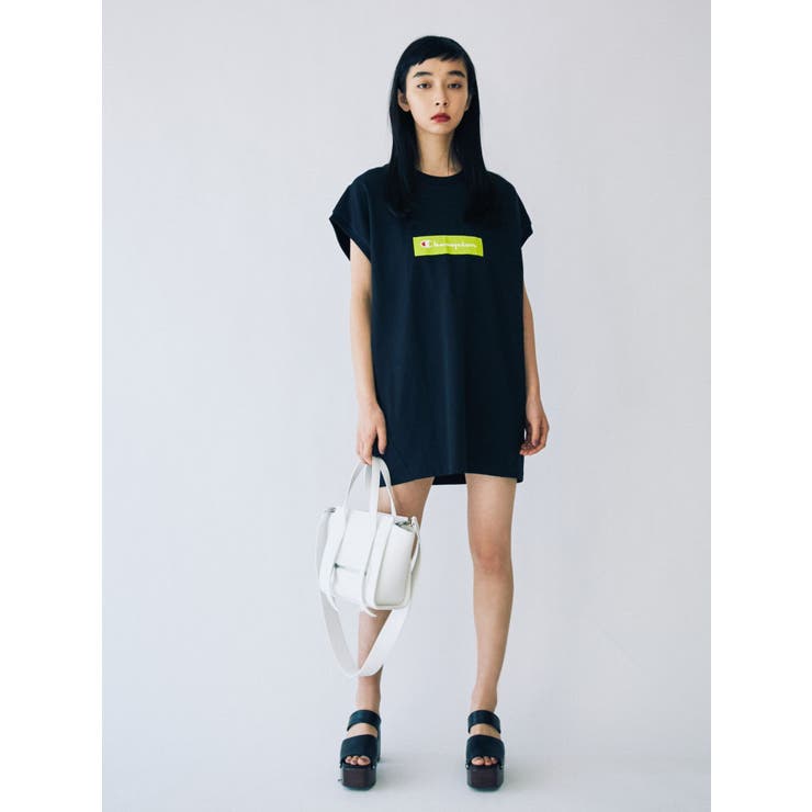 EMODA×Champion】ボックスロゴビッグタンクトップ[品番