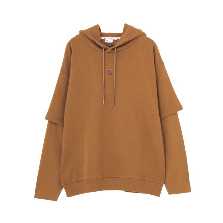 【EMODA×FILA】レイヤーオーバーフーディー EMODA×FILA】レイヤーオーバーフーディー[品番：MKSW0010929