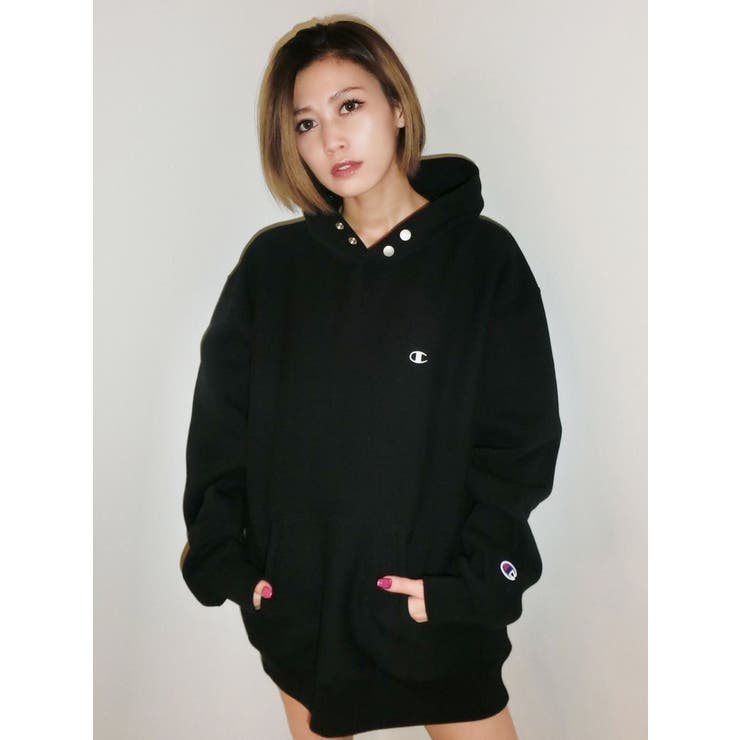 EMODA×Champion】スナップフーディー[品番：MKSW0011123]｜EMODA  