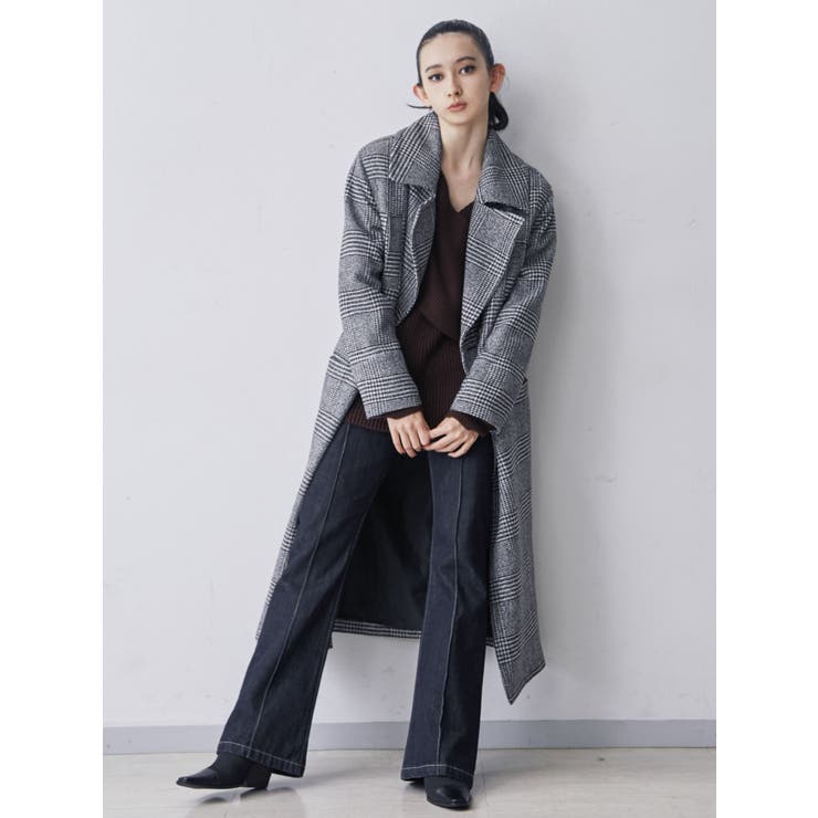 ロングウールコート[品番：MKSW0011166]｜EMODA（エモダ）のレディースファッション通販｜SHOPLIST（ショップリスト）