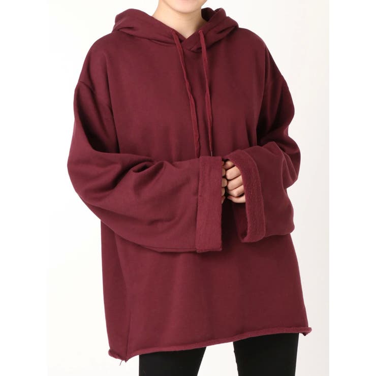 ワイドスリーブパーカーワンピース[品番：MKSW0011739]｜EMODA（エモダ