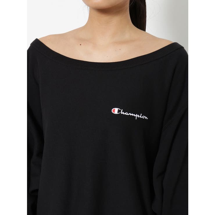 EMODA×Champion】ワイドネックプルオーバー[品番：MKSW0012796