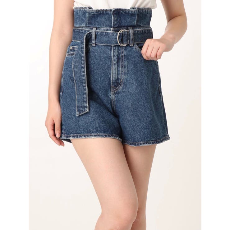 ハイウェストデニムショートパンツSサイズ ショートパンツ ハイウェスト デニム ホットパンツ S/XL