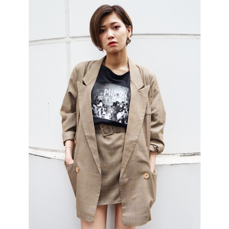 オーバーダブルジャケット[品番：MKSW0022560]｜EMODA（エモダ）のレディースファッション通販｜SHOPLIST（ショップリスト）