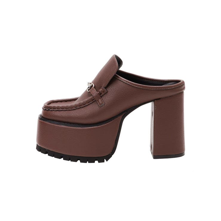 バルキーヒールサボサンダル[品番：MKSW0022456]｜EMODA（エモダ）の