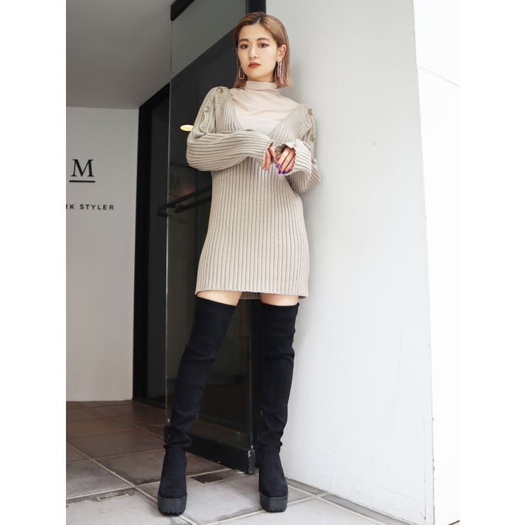 タンクストームロングブーツ[品番：MKSW0022754]｜EMODA（エモダ）の