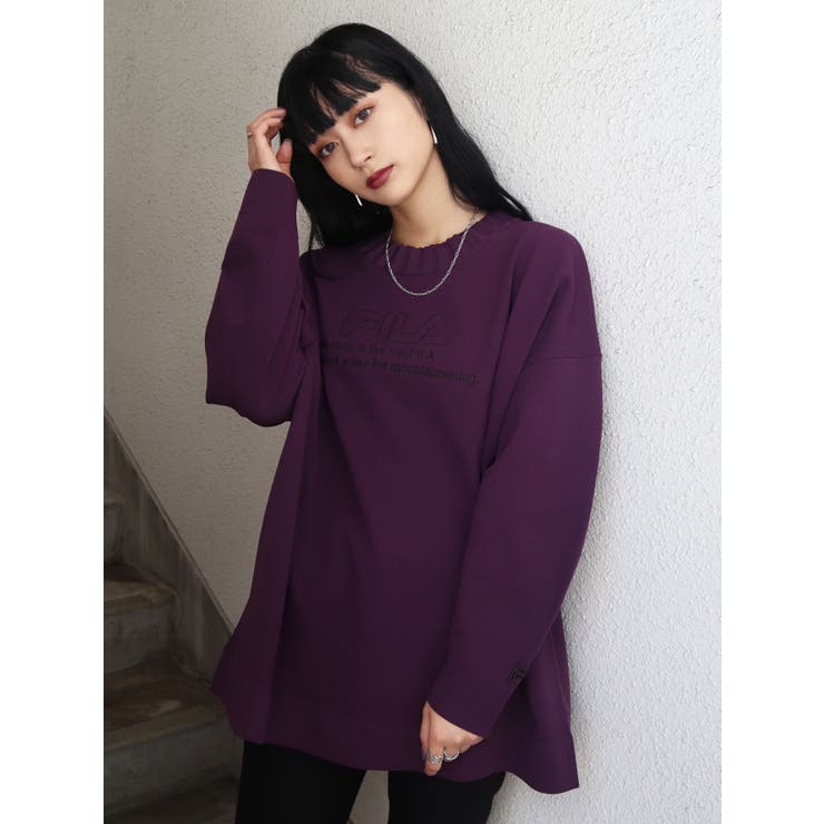 【2025年】もらって嬉しいお歳暮 人気ランキング EMODA×FILA】ニットプルオーバー[品番：MKSW0025614 トップス