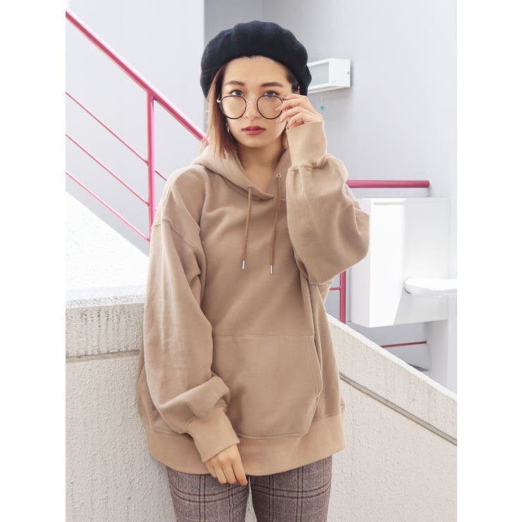 オーバーサイズフーディー 品番 Mksw Emoda エモダ のレディースファッション通販 Shoplist ショップリスト