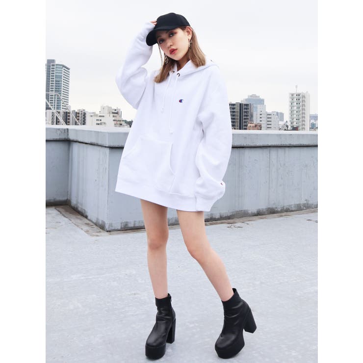 EMODA×Champion】パフスリーブフーディー[品番：MKSW0026260