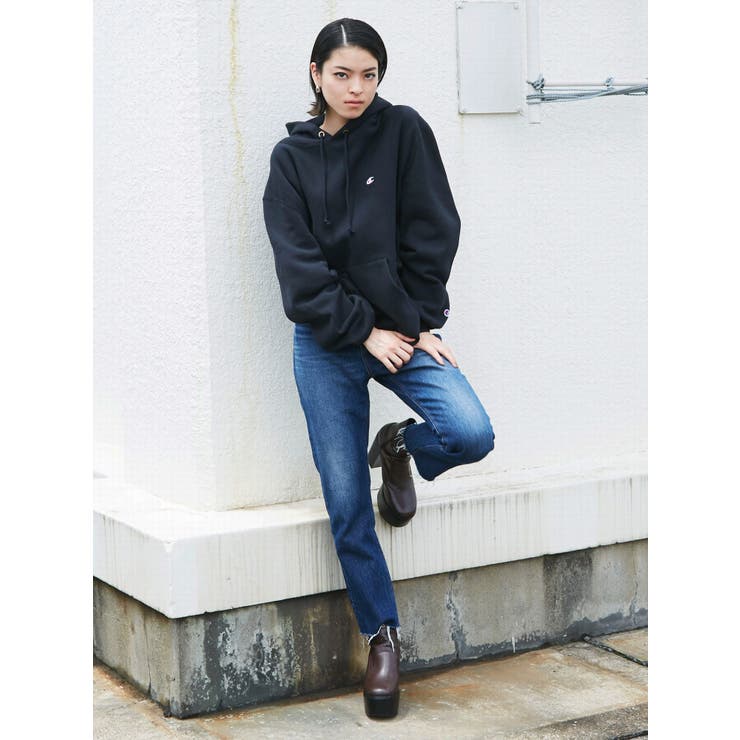 EMODA×Champion】パフスリーブフーディー[品番：MKSW0026260