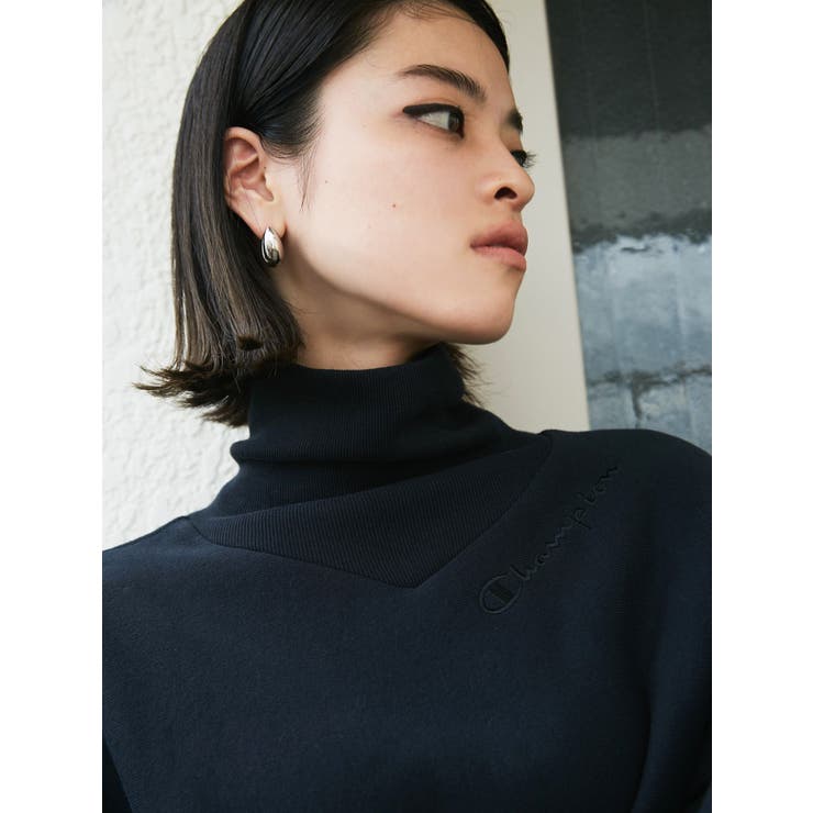 EMODA×Champion】ハイネックプルオーバー[品番