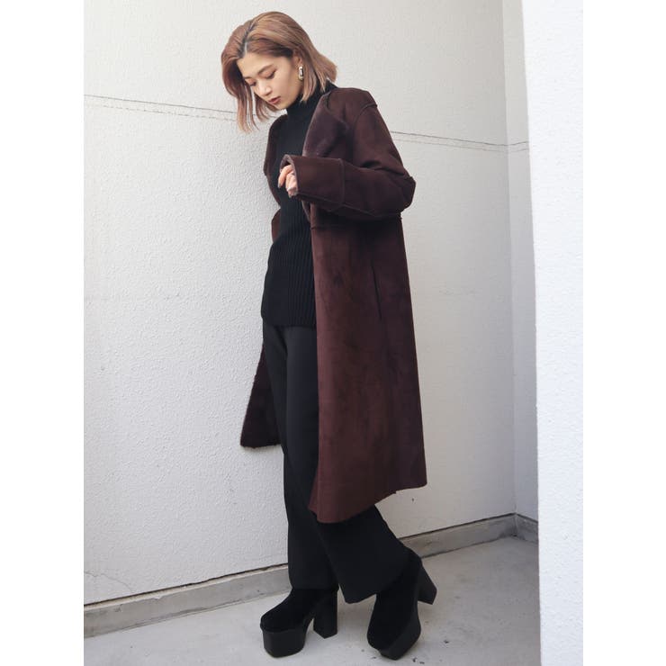 リバーロングコート[品番：MKSW0026812]｜EMODA（エモダ）のレディース
