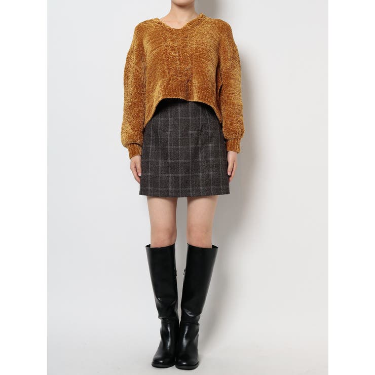 viavanda チェックスカート viavanda チェックスカート