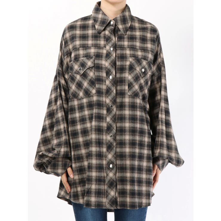 【SALE／60%OFF】 ボーイズスプリングフランネルシャツ[品番：MKSW0028411]｜EMODA Mサイズ