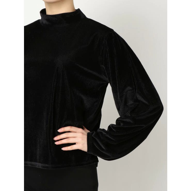 ハイネックベロアトップス[品番：MKSW0028436]｜EMODA（エモダ）の
