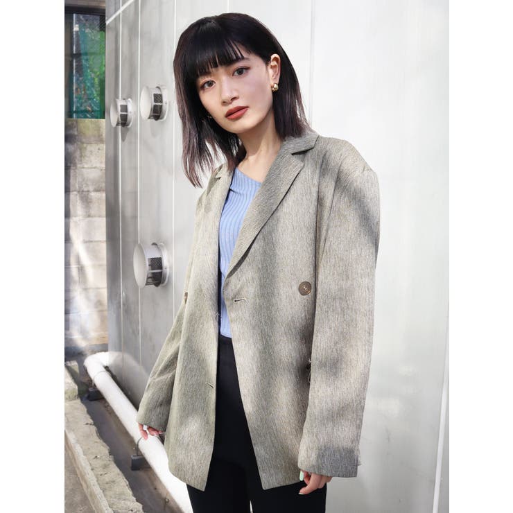 オーバースリーブWジャケット | EMODA | 詳細画像1 