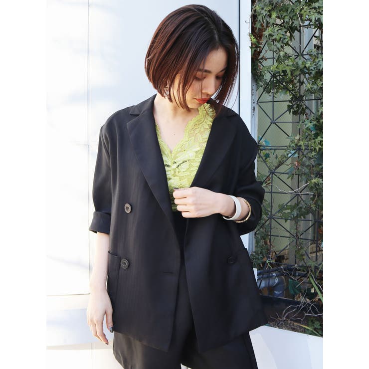 オーバースリーブWジャケット | EMODA | 詳細画像6 