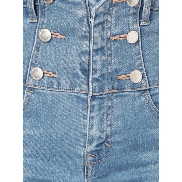 【ほぼ新品】EMODA USEDヘムカットジャストウエストパギンス USEDヘムカットジャストウエストパギンス[品番：MKSW0030277