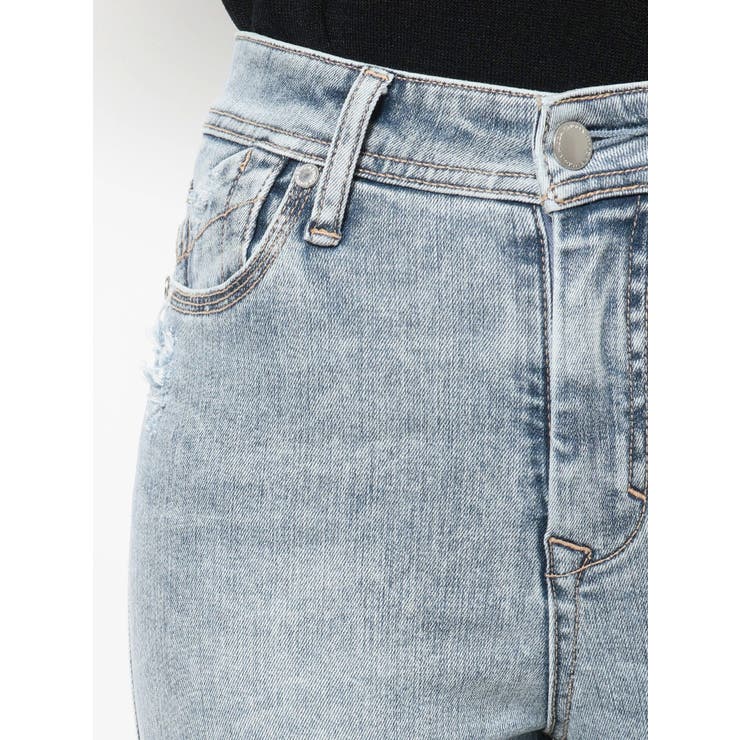 USEDヘムカットジャストウエストパギンス[品番:MKSW0030277 USEDヘムカットジャストウエストパギンス[品番:MKSW0030277