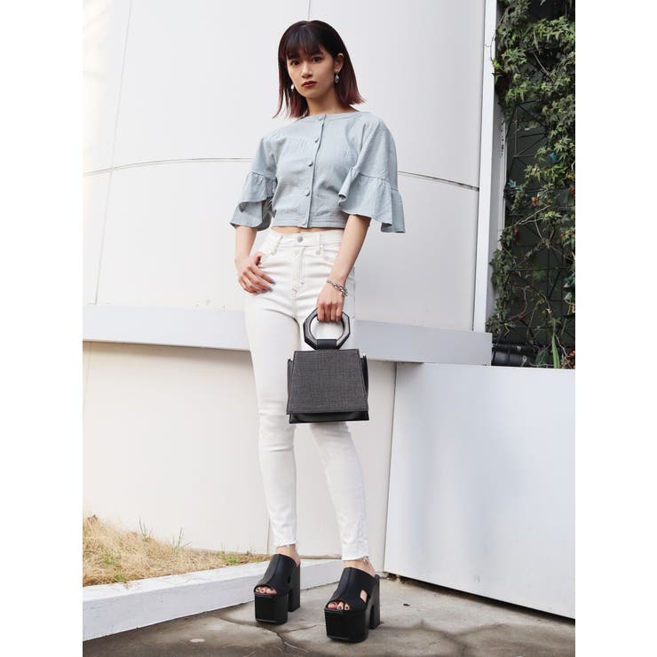 USEDヘムカットジャストウエストパギンス[品番：MKSW0030277