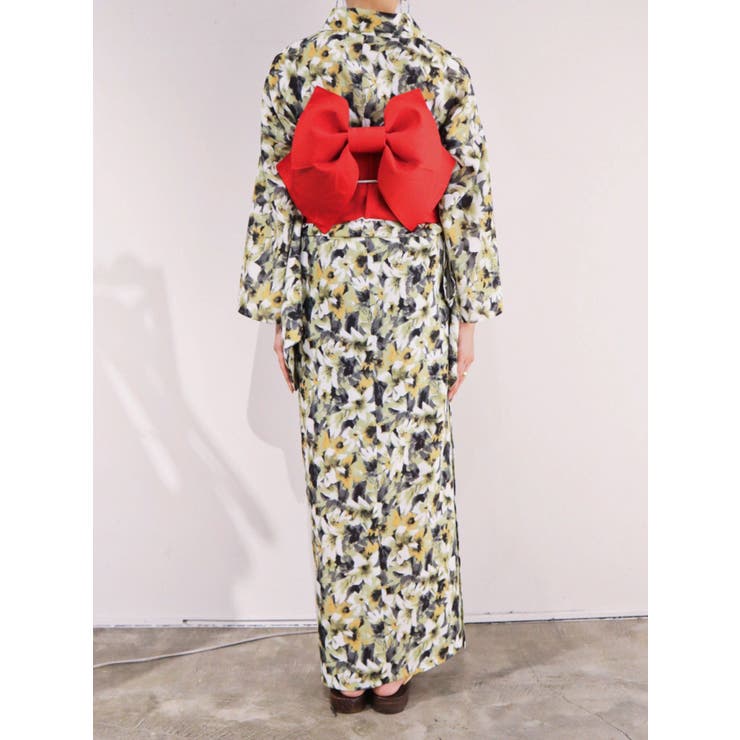 ☆新品・未開封～EMODA☆(エモダ)浴衣☆ EMODA エモダ レア 限定 ノベルティ 浴衣帯セット 花火大会 薔薇