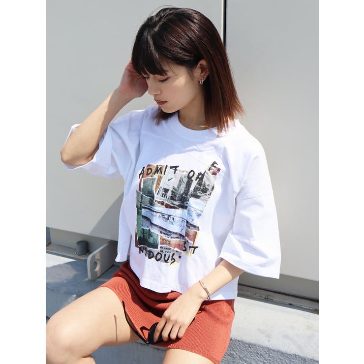 ランダムステッチTシャツ[品番：MKSW0030625]｜EMODA（エモダ