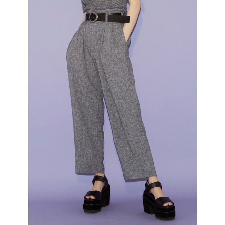 ダブルタックワイドパンツ 品番 Mksw Emoda エモダ のレディースファッション通販 Shoplist ショップリスト