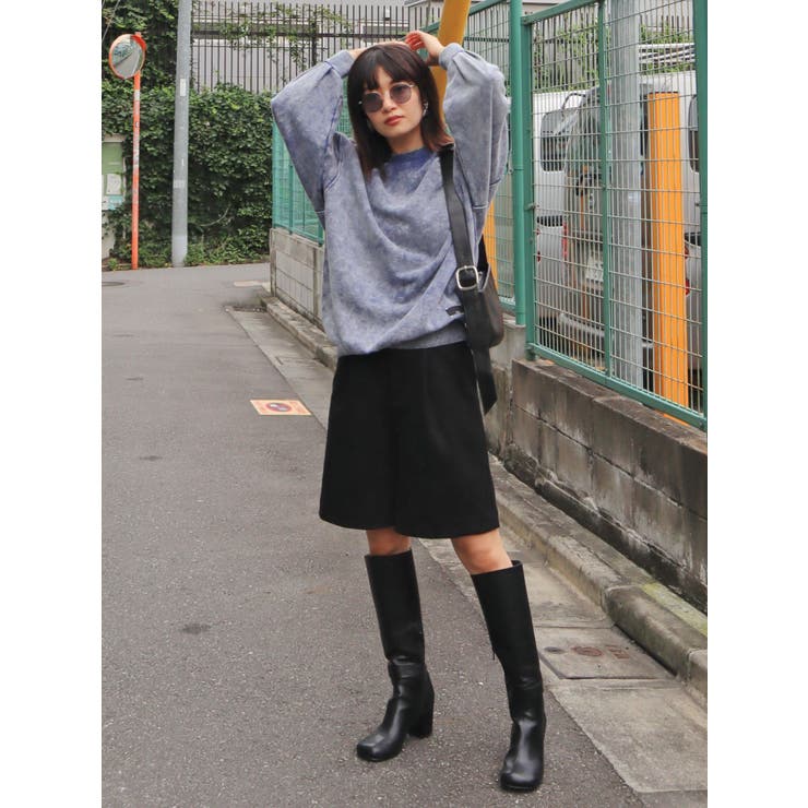 タックジャストウエストハーフパンツ | EMODA | 詳細画像2 