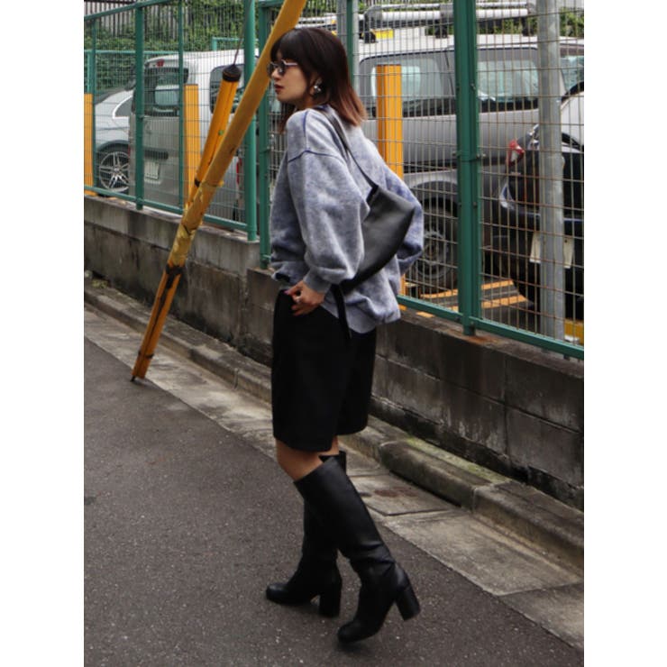 タックジャストウエストハーフパンツ | EMODA | 詳細画像3 