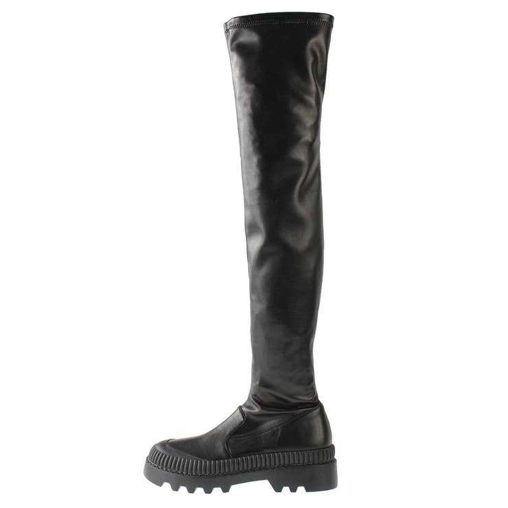 新品✨EMODA ローヒールフィットロングブーツ ローヒールフィットロングブーツ[品番：MKSW0048227]｜EMODA