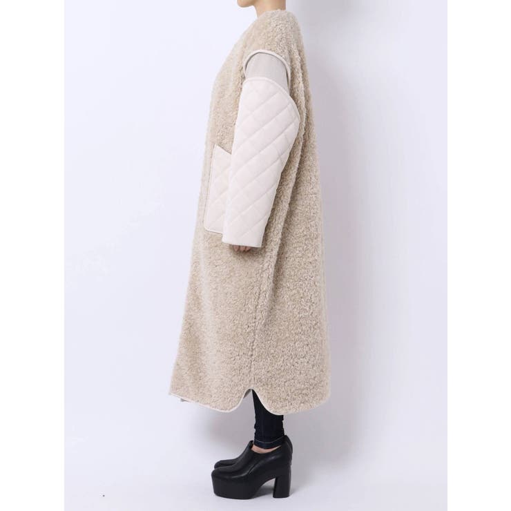 ドッキングロングコート[品番：MKSW0034112]｜EMODA（エモダ）のレディースファッション通販｜SHOPLIST（ショップリスト）