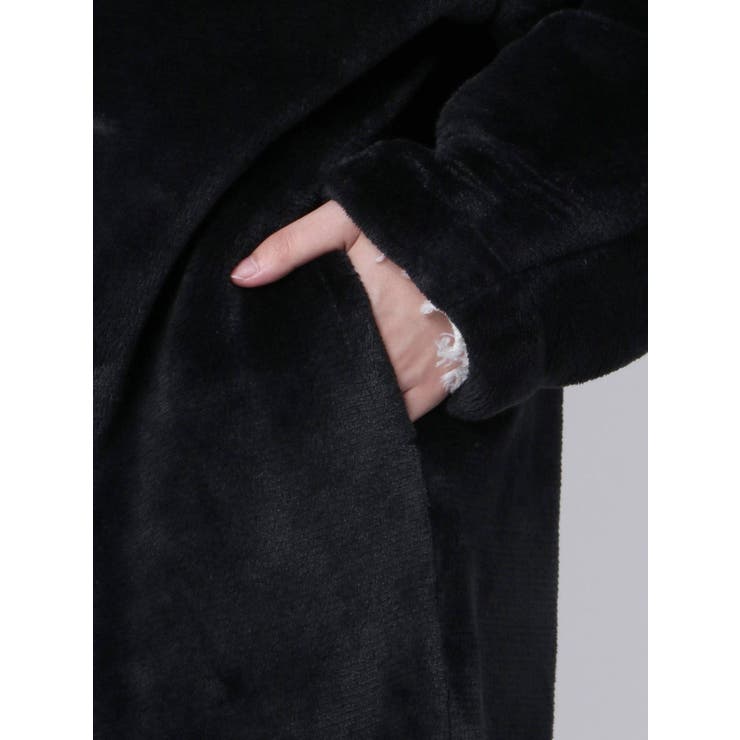 ラップロングボアコート[品番：MKSW0035216]｜EMODA（エモダ）の