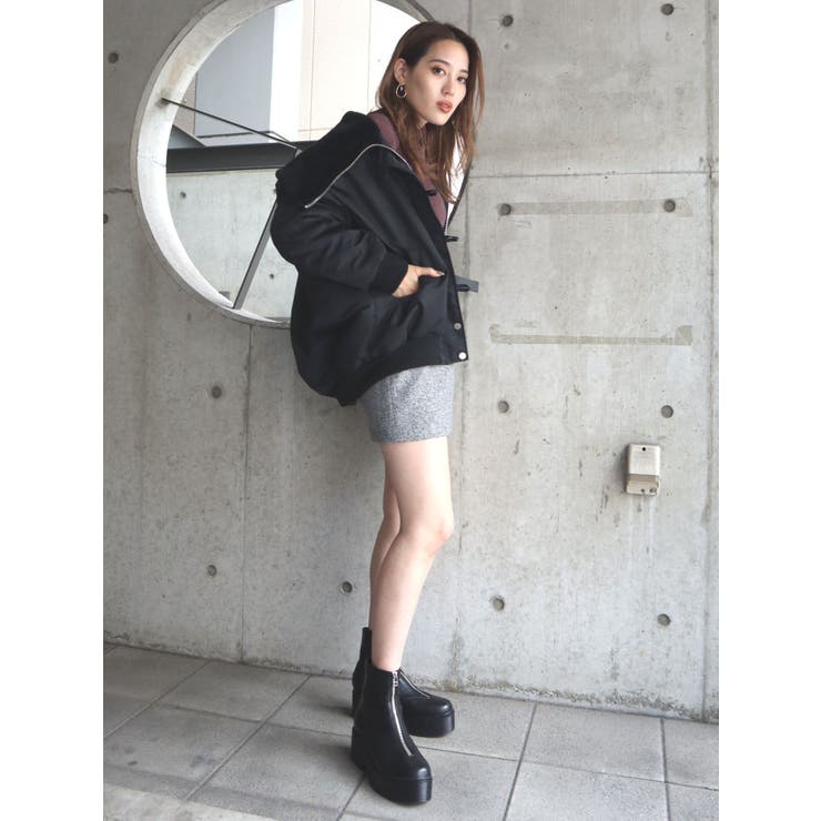 フロントジップブーツ[品番：MKSW0033775]｜EMODA（エモダ）の