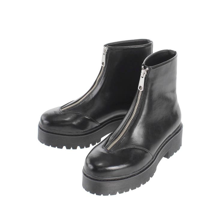 フロントジップブーツ[品番：MKSW0033775]｜EMODA（エモダ）の