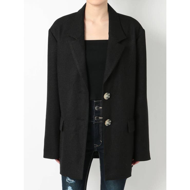 ベルトセットボックスジャケット[品番：MKSW0034657]｜EMODA（エモダ